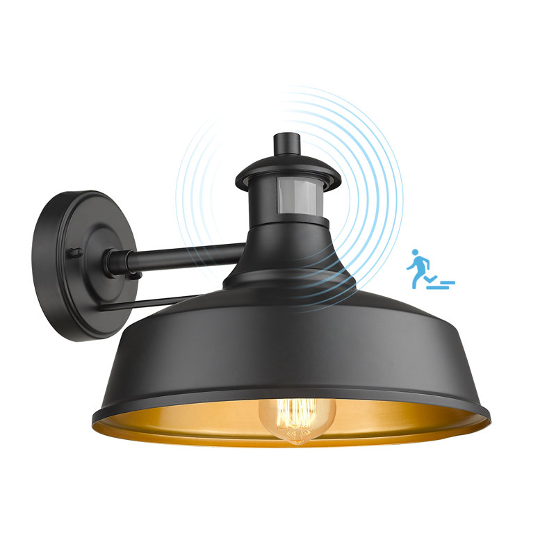 Outdoor barn light with motion sensor 2025